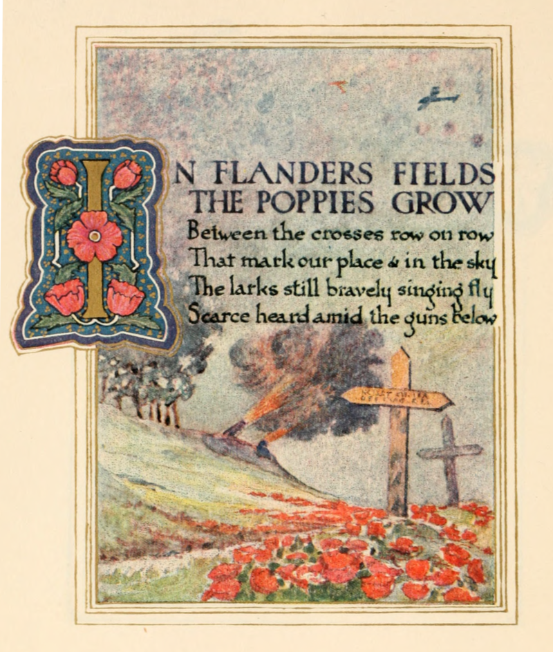 In Flanders Fields the Poppies Grow